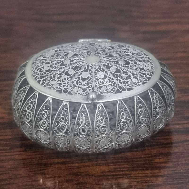 Antique sterling silver Trinket basket 22,1 Grams