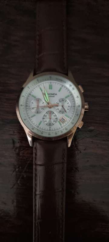Sekonda Watch Rose Gold Tone 42 mm .
