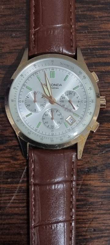 Sekonda Watch Rose Gold Tone 42 mm .
