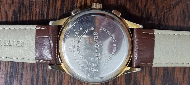 Sekonda Watch Rose Gold Tone 42 mm .
