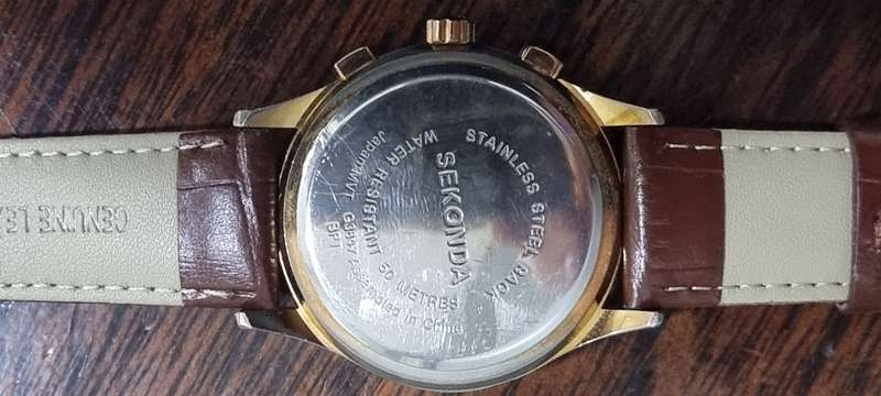 Sekonda Watch Rose Gold Tone 42 mm .