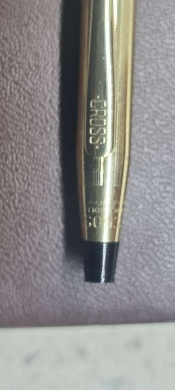 Cross pen 1/20 10 kT Rolled Gold.