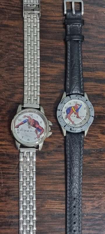2 Spider man watches