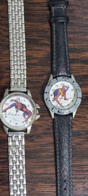 2 Spider man watches