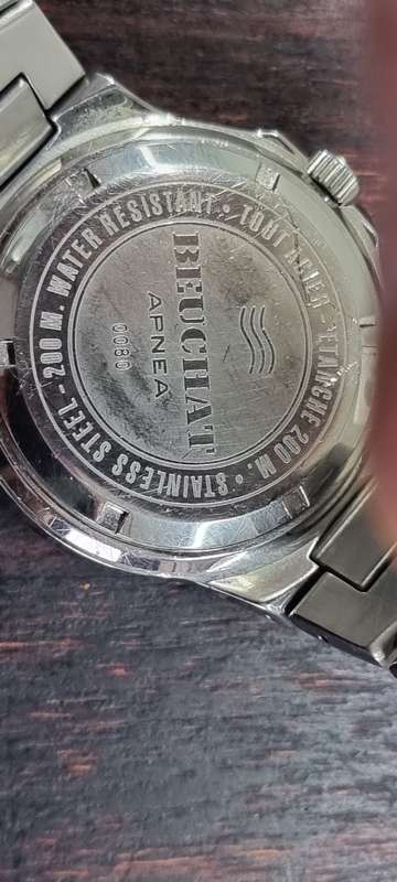 Beuchat Apnea 200 meters. Divers Watch.