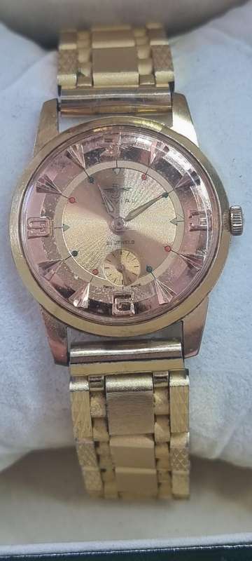 Jovial original vintage Antique 21 jewel manual wind .