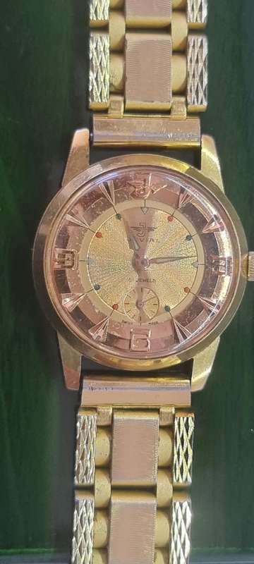 Jovial original vintage Antique 21 jewel manual wind .