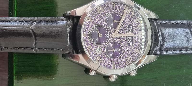 Jacques Lemans chronograph 100 meters