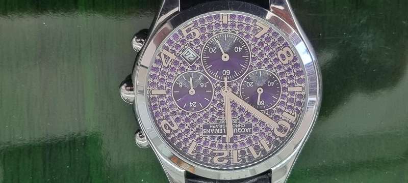 Jacques Lemans chronograph 100 meters