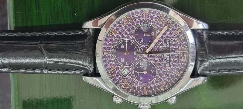 Jacques Lemans chronograph 100 meters