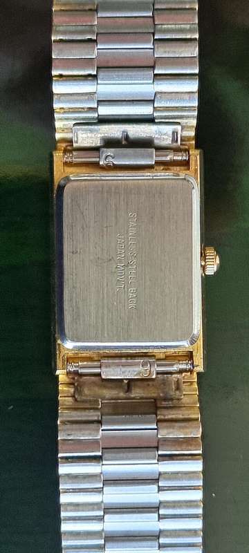 Golden Quartz Watch