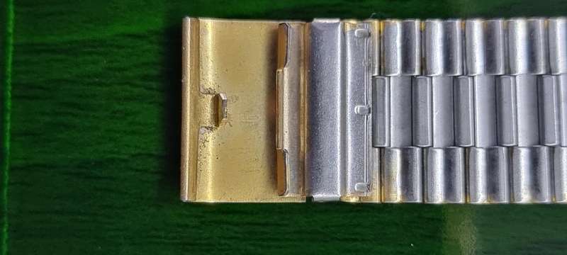 Golden Quartz Watch