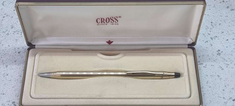 Cross Pen 1/20 KT Rolled Gold