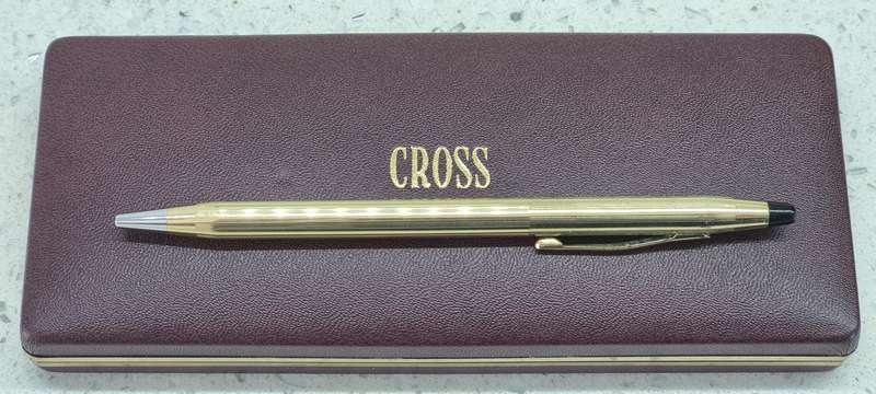 Cross Pen 1/20 KT Rolled Gold
