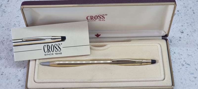 Cross Pen 1/20 KT Rolled Gold