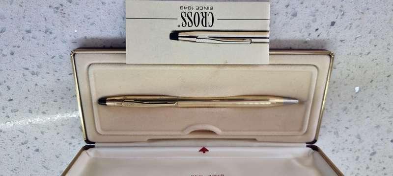 Cross Pen 1/20 KT Rolled Gold