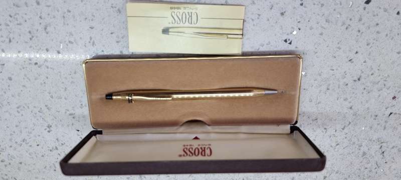 Cross Pen 1/20 KT Rolled Gold