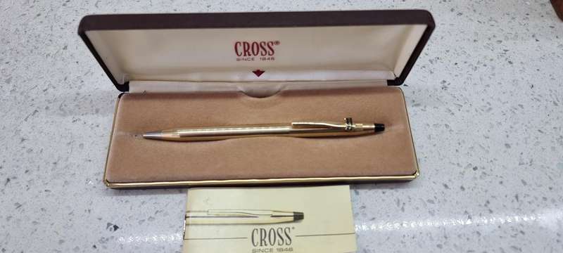 Cross Pen 1/20 KT Rolled Gold