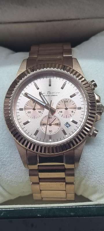 Rose Gold Jacques Lemans Watch