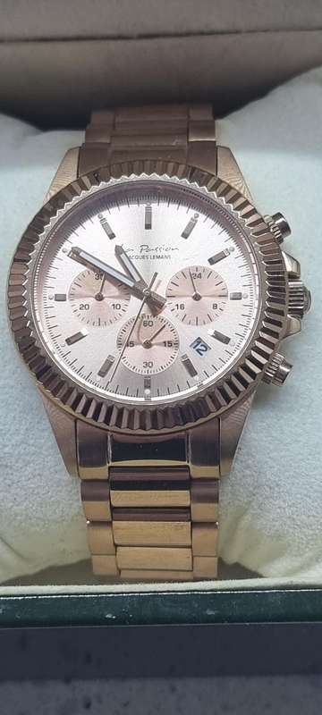 Rose Gold Jacques Lemans Watch