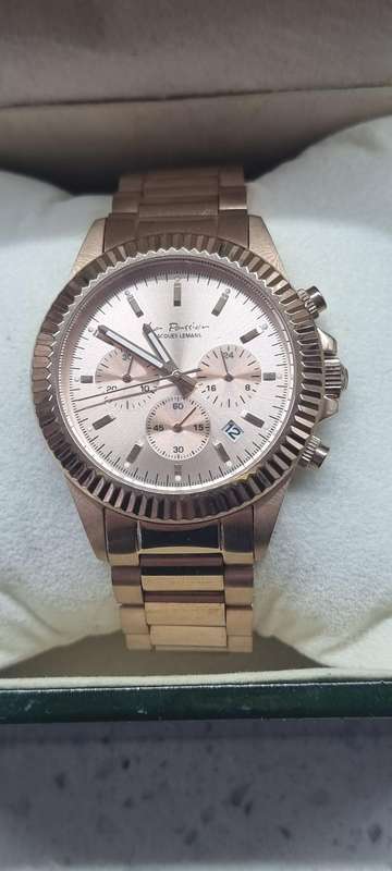 Rose Gold Jacques Lemans Watch