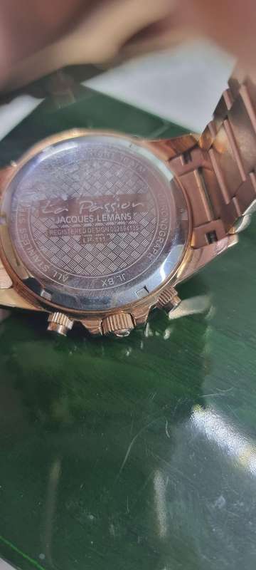 Rose Gold Jacques Lemans Watch