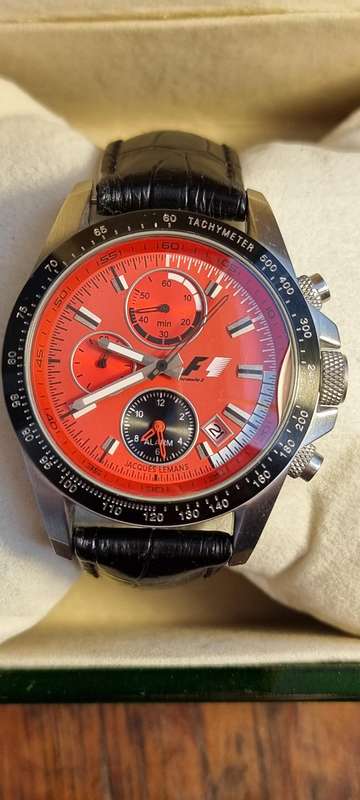 Jacques Lemans F1 Watch .