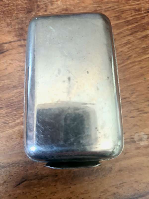Very Rare!! Moustache Curling Tong with Spirit Burner Heater of Moustache in original box
