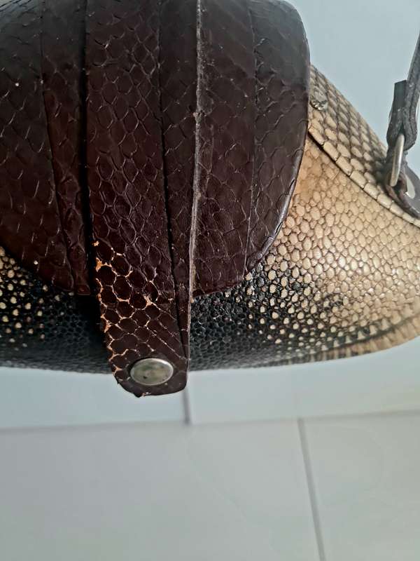 Rare find!!  Vintage Armadillo Purse Taxidermy