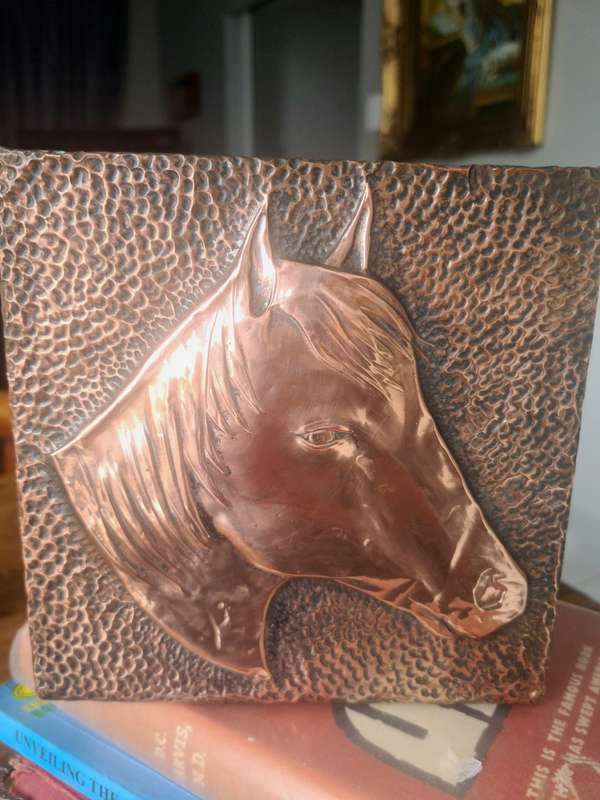 Antique Horse Bookends