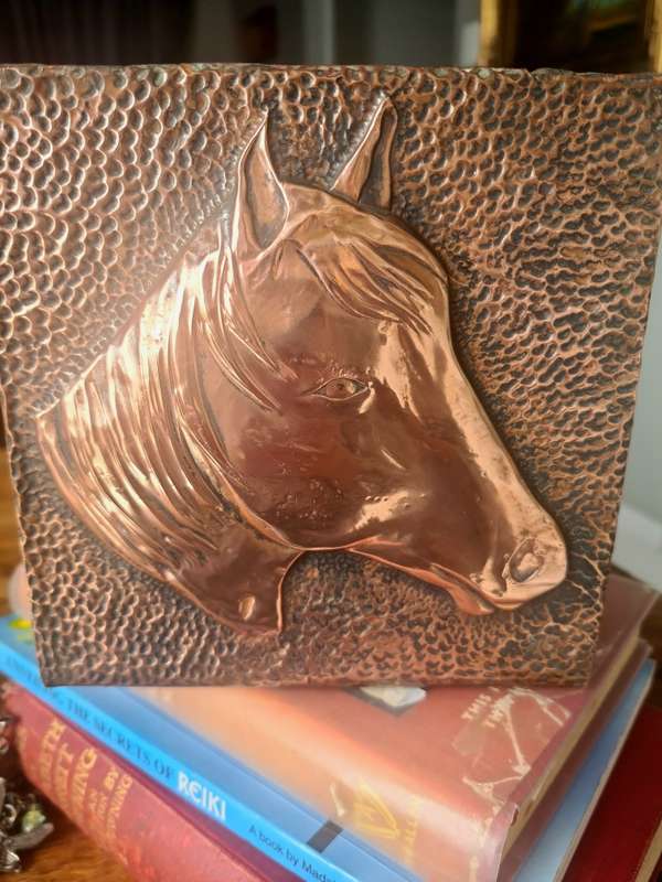 Antique Horse Bookends