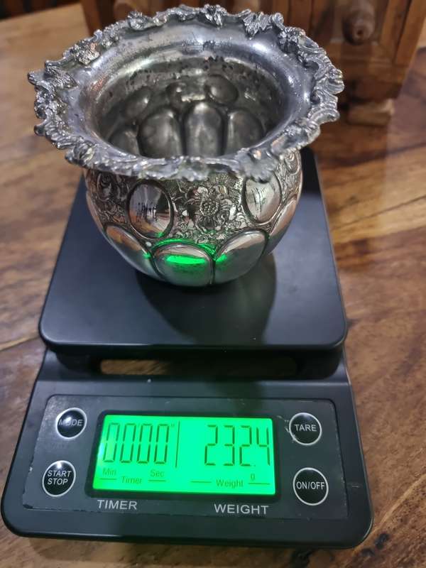Antique Silver plated bowl