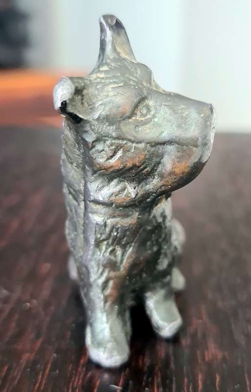 Vintage Cast Metal Scottie Scottish Terrier