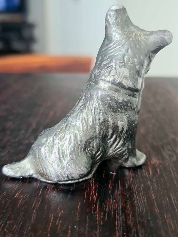 Vintage Cast Metal Scottie Scottish Terrier