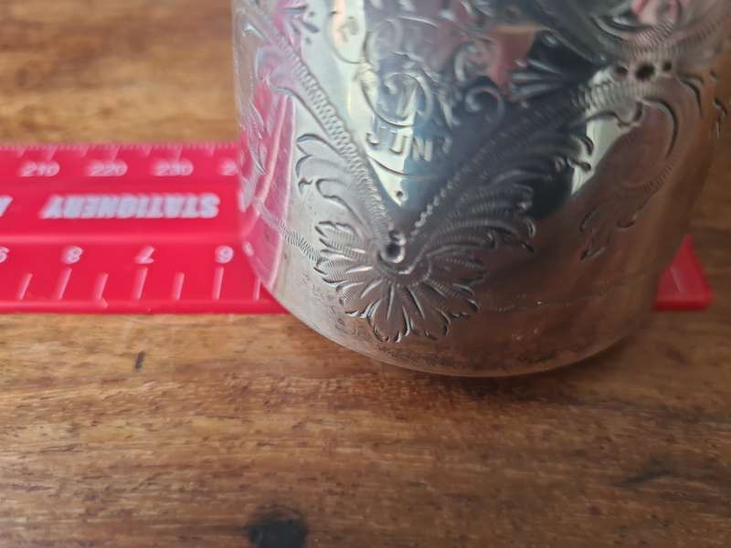 92gram Sterling Silver Christening Mug