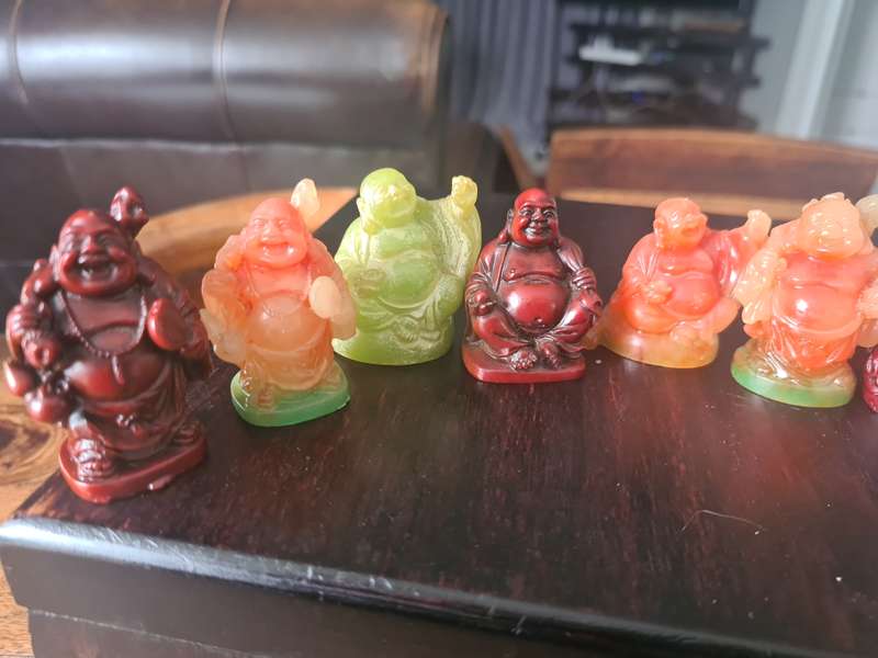 Collectable 14 unique  Buddha Figurines