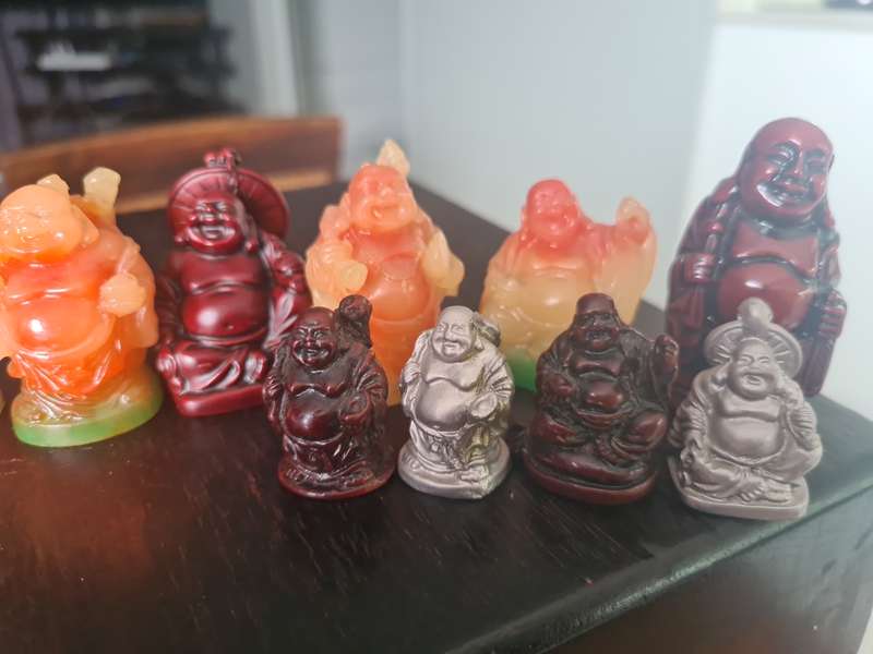 Collectable 14 unique  Buddha Figurines