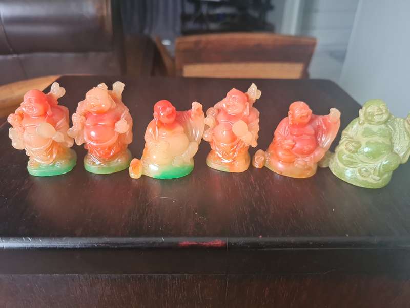 Collectable 14 unique  Buddha Figurines
