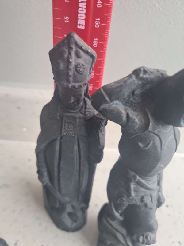 Twenty Three Ornate Chess pieces