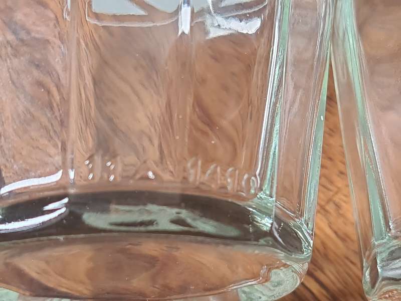 Two Old vintage 60s decorative Pepsi Cola  & Canada Dry bottles