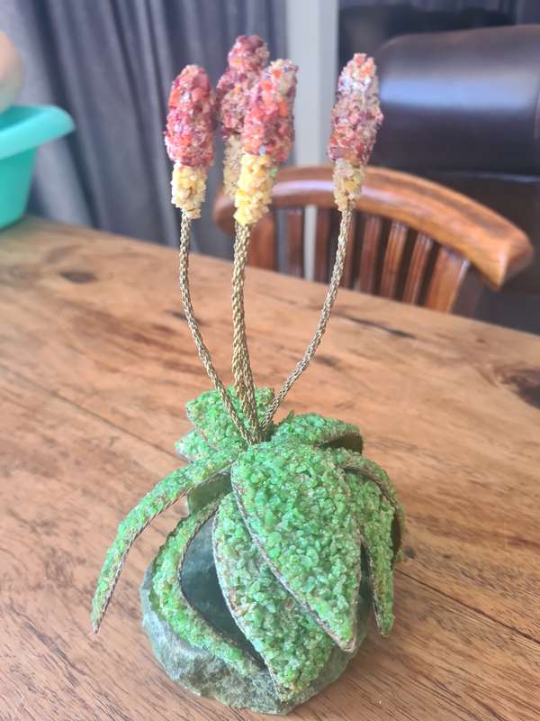 Vintage Aloe Gemstone Tree