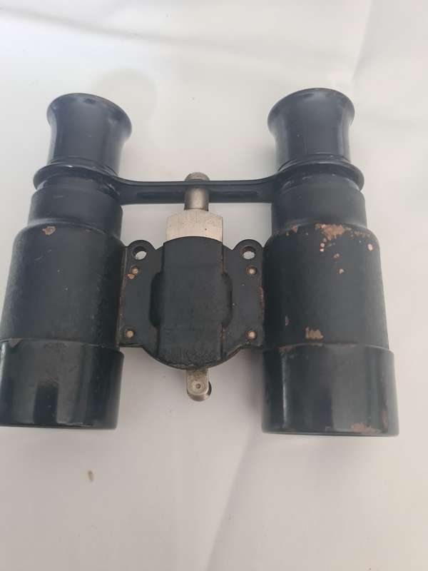 Antique 1920s Wollensak Binoculars 6x63 Biascope