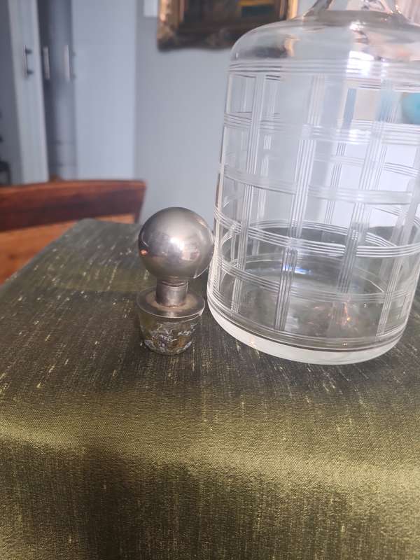 Vintage Glass Decanter