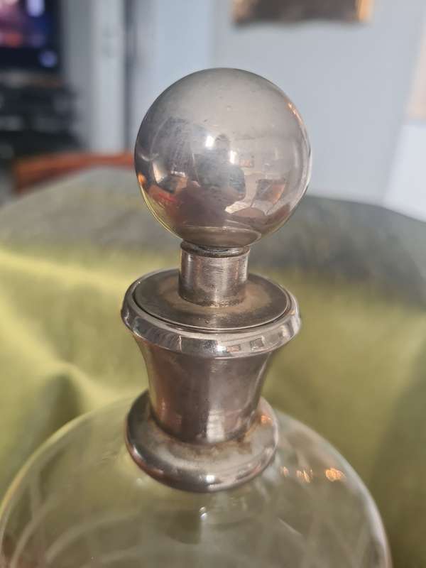 Vintage Glass Decanter
