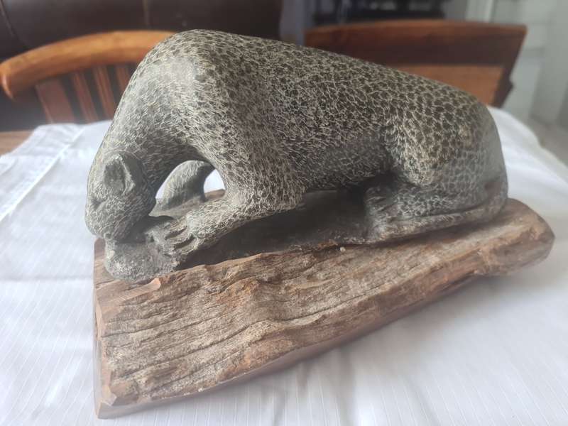 Leopard, Stone Sculpture
