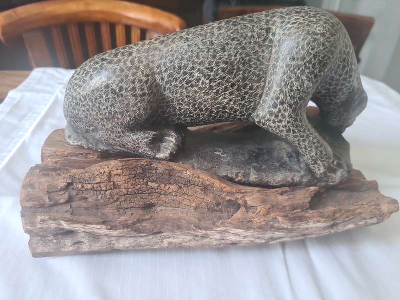 Leopard, Stone Sculpture