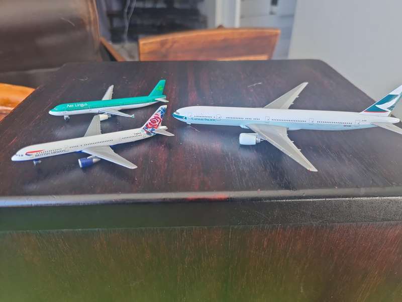 3 Diecast Aircraft one bid for all