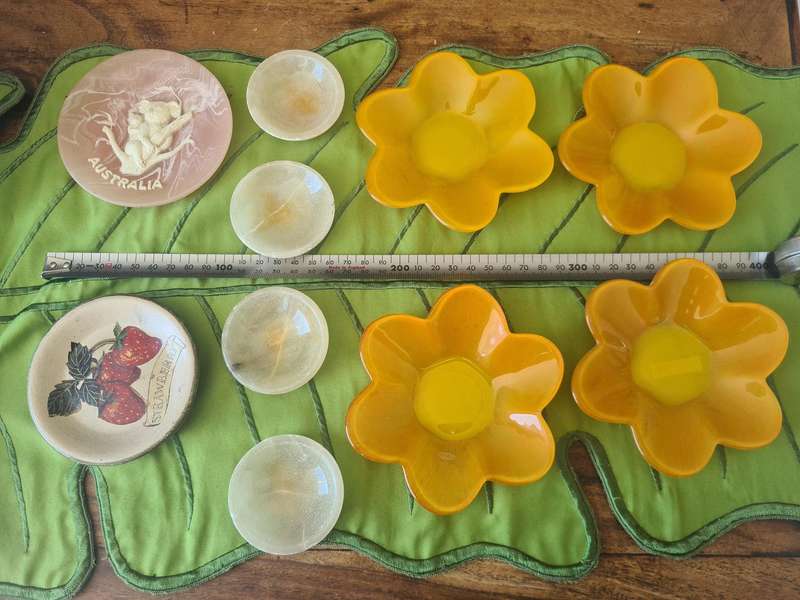 Job lot of small plate or coasters