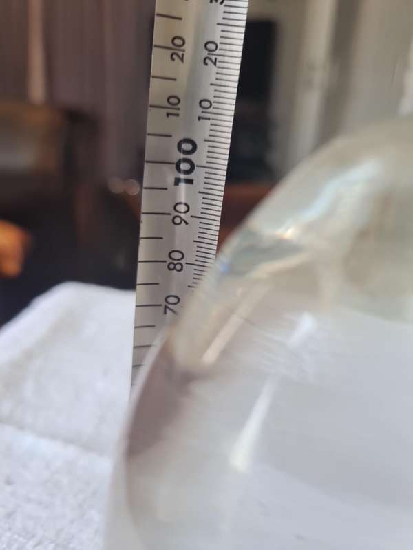 Glass Paper Weight on Marble stand - engraved Scottish Amicable  Trophy