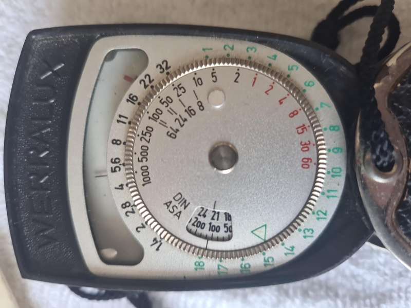 Vintage Werralux Light Meter Made In Germany